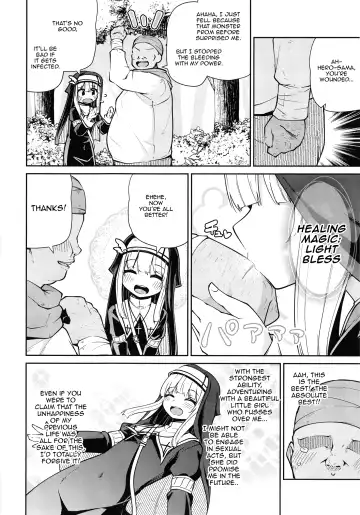 [Leafy] Seijo to Slime to Zako Yuusha | The Nun, The Slime and The Weakling Hero Fhentai - Page 10