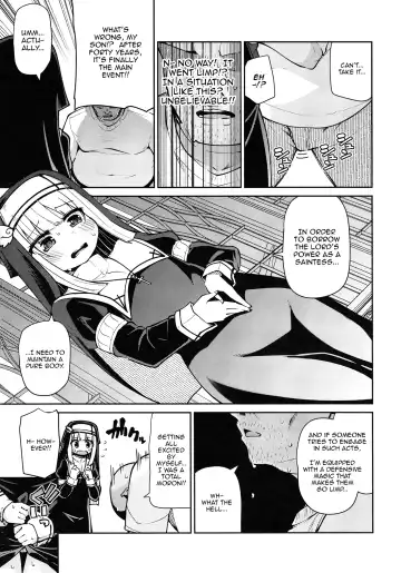 [Leafy] Seijo to Slime to Zako Yuusha | The Nun, The Slime and The Weakling Hero Fhentai - Page 7