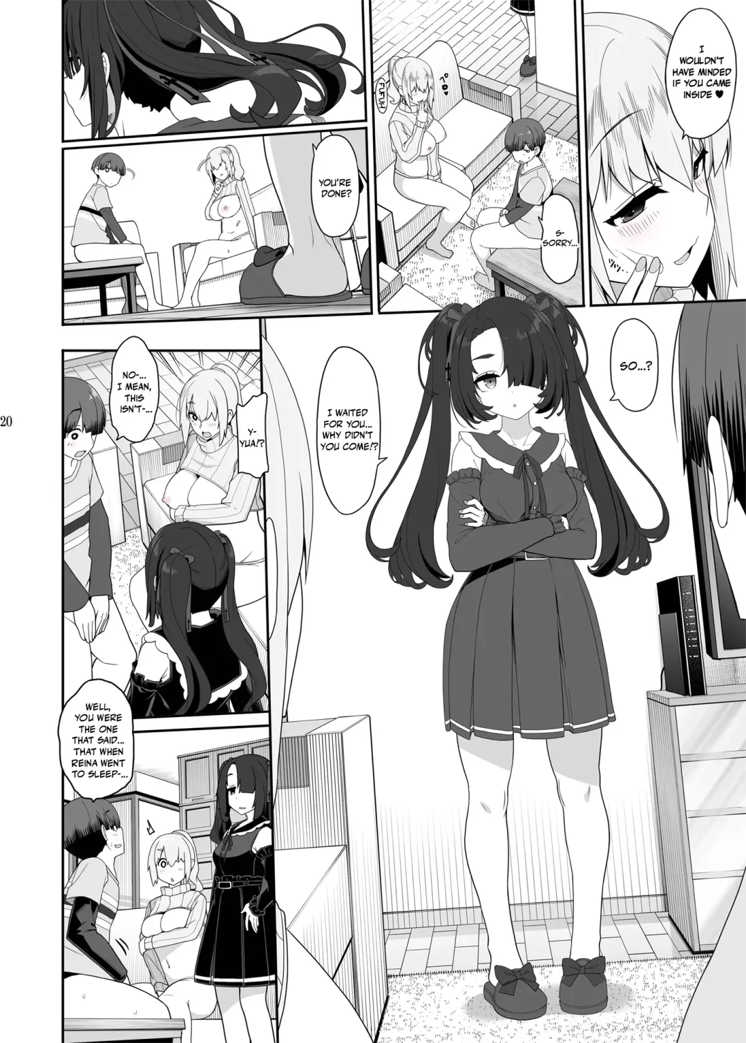 [Kirin Kakeru] Wake Ari Josei wa Yoru no Ecchi de Shirokuro Tsuketai | A Flawed Pair of Girls Want To Settle Things Through A Night Of Sex Fhentai.net - Page 19