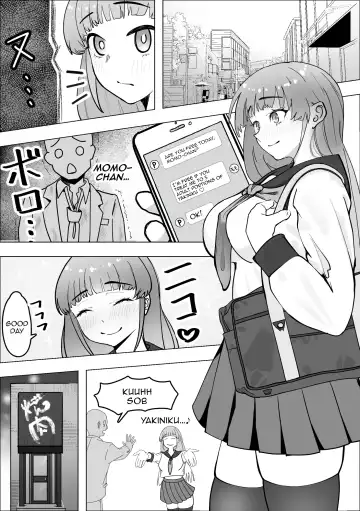 Tabe Gal -Muchimuchi Tennen Gal wa Papakatsu Shimasu- | Tabe Girl -A Chubby Airheaded Girl Becomes a Sugar Baby- Fhentai - Page 4