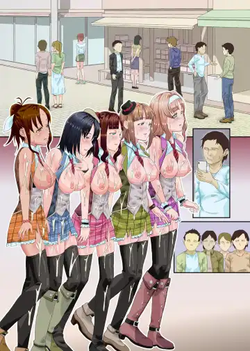 Chika Idol × Kansen. Watashi-tachi Oma〇ko Debut Shimasu! Guerrilla Rojou Live Sex mo Nakadashi Fan Service mo Nan datte Shimasu!～ Fhentai - Page 31