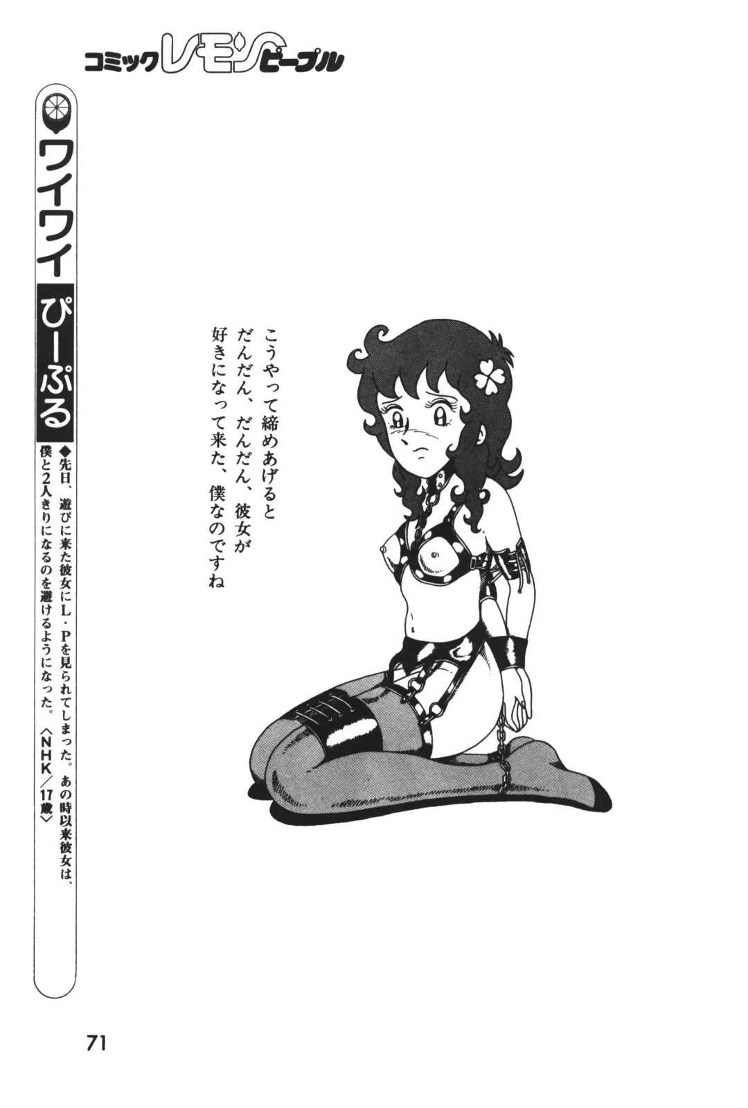 Lemon People 1983-12 vol.23 Fhentai - Page 72