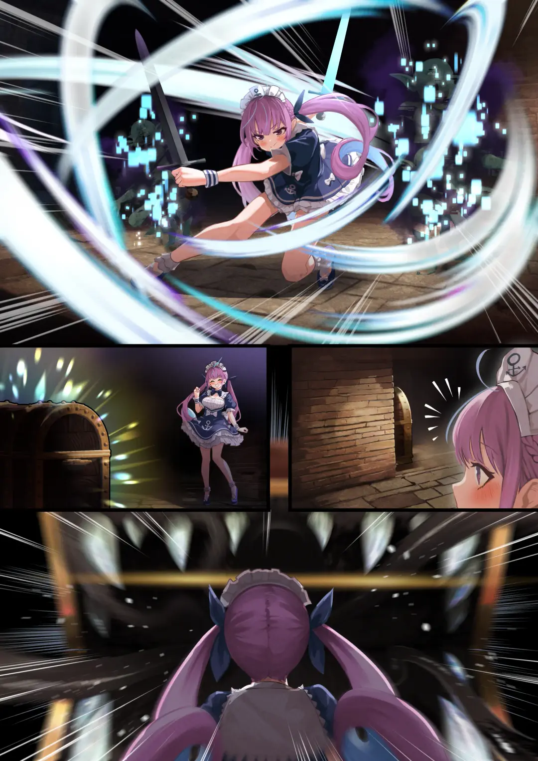 [Ramuda] AquaSuiTowa Part 3 Fhentai - Page 43