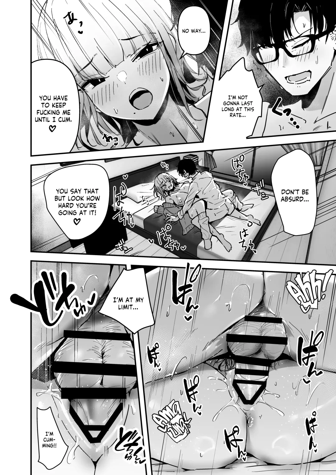 [Uni Toshiki] Kinpatsu Chounyuu Gal ni Gyaku DeliHeal Atsukai Sarete Iru Ore no Hanashi  | Blonde Gal with Huge Tits Treats Me Like a Manslut Fhentai - Page 10