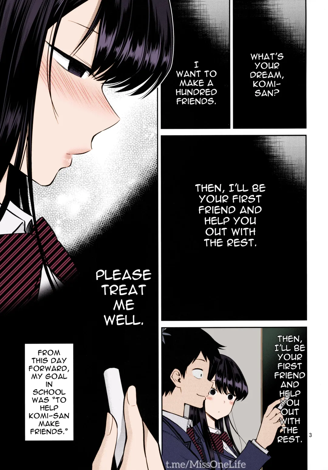 [Yahiro Pochi] Komi-san wa, Binkan desu. | Komi-san Is Sensitive. Fhentai.net - Page 2