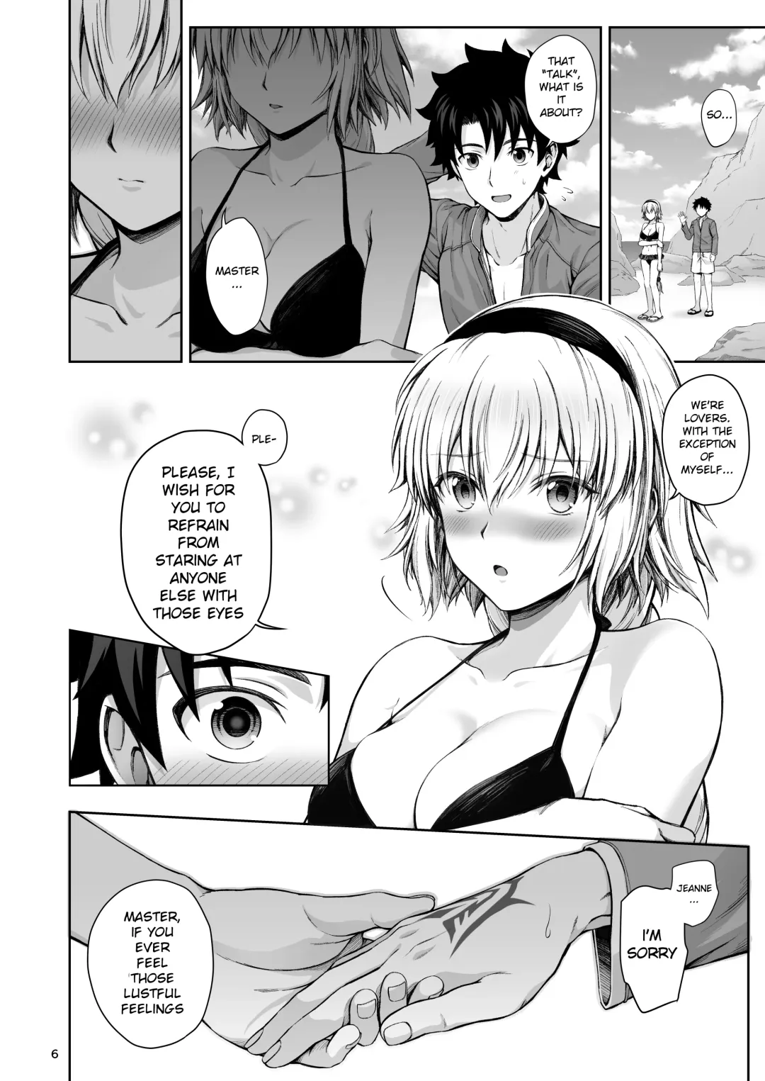 [Chacharan] Jeanne to Natsu no Umi | Summer beach with Jeanne (decensored) Fhentai - Page 7