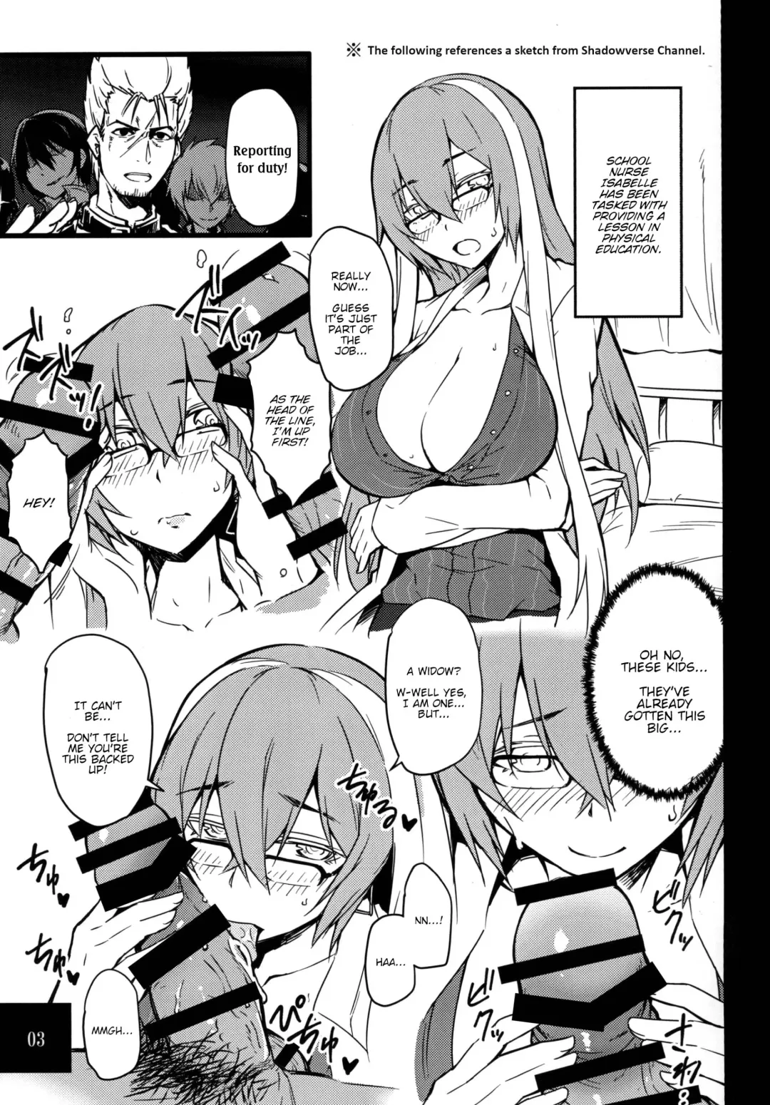 [Yonekura] Isabelle Sensei Verse Fhentai - Page 3