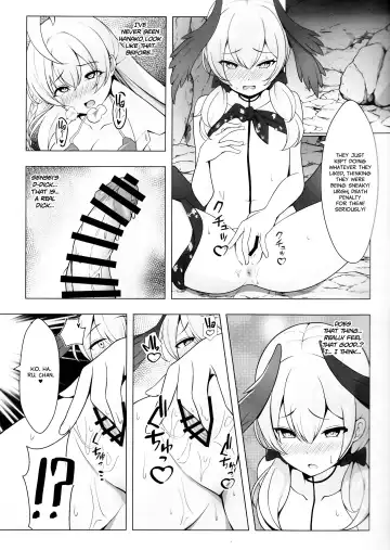 [Nekojima] Hanako to Koharu o Mujintou de Haramaseru Hon | Impregnating Hanako and Koharu in a Deserted Island Fhentai - Page 12