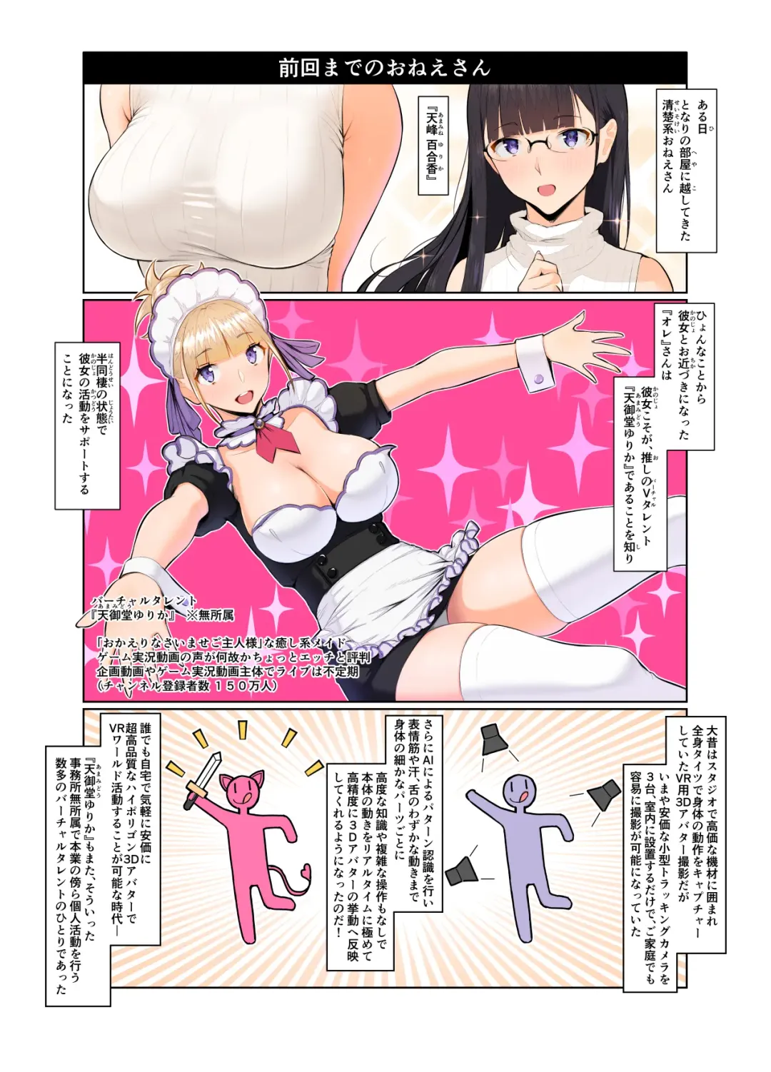 [Nanahime] Onee-san wa Nama Haishin ga Osuki Hana no Maki Fhentai - Page 4