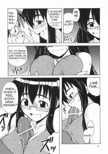 [Hontai Bai] Negi-sensei to Kenja no Bloomer Fhentai - Page 16