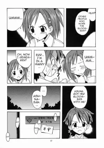 [Hontai Bai] Negi-sensei to Kenja no Bloomer Fhentai - Page 36