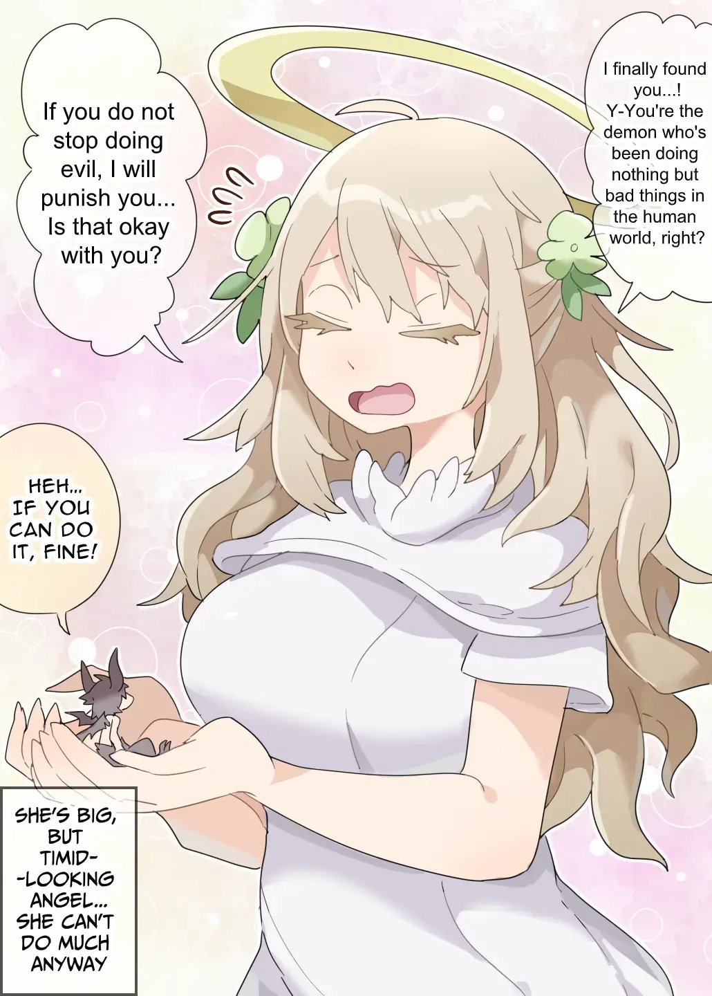 [Ima Att] Giant angel VORE Fhentai.net - Page 1