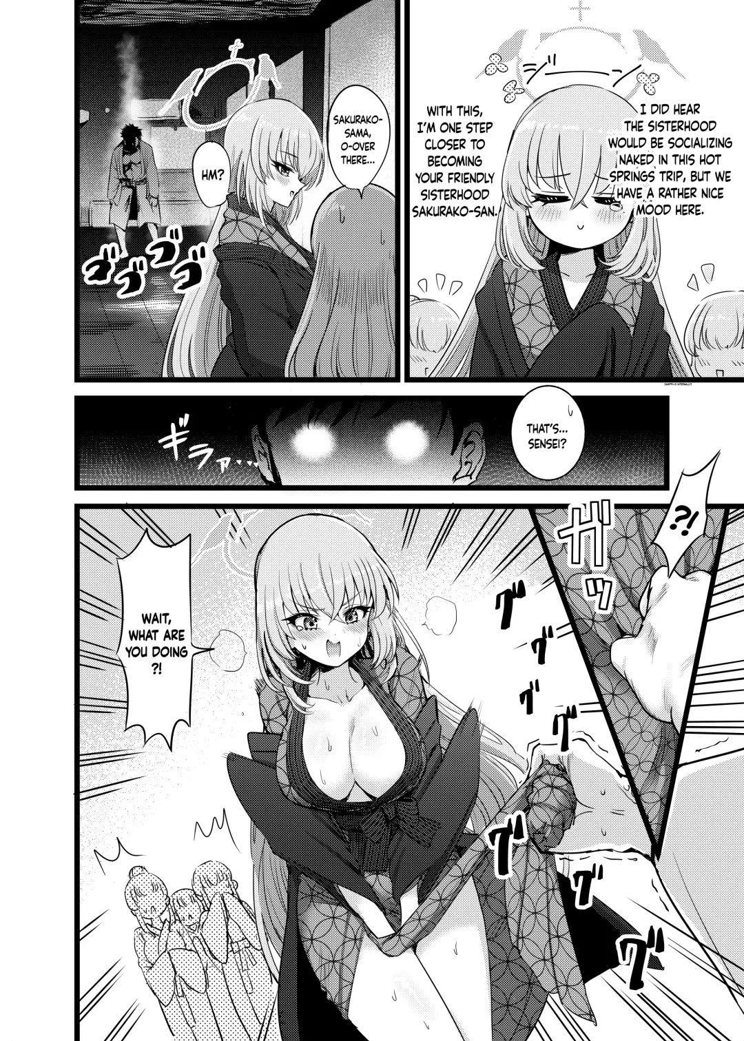 [Pizzasi] Yukemuri Biyaku Jiken!! Tatakae!! SEX Avengers!! | The Hot Springs Aphrodisiac Incident! Fight on, SEX Avengers!! Fhentai - Page 7