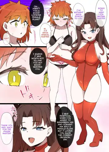 [Kusayarou] A manga about Shirou Emiya who went to save Rin Tohsaka from captivity and is transformed into a female slave through physical feminization and brainwashing[Fate/ stay night) Fhentai.net - Page 8