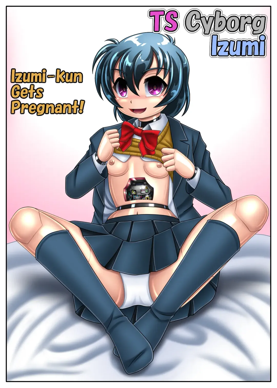 TS Cyborg Izumi Izumi-kun Haramimasu! | TS Cyborg Izumi: Izumi-kun Gets Pregnant! Fhentai - Page 1