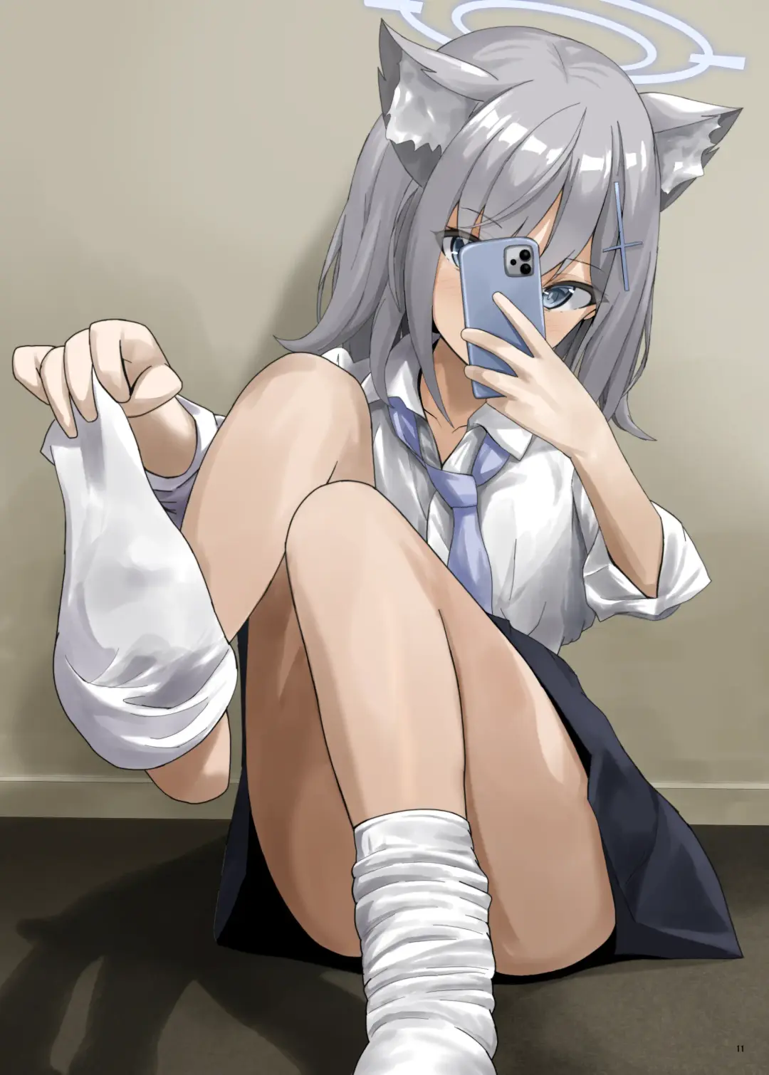 [Dysto] Jujun Wanko ga Sensei no Yokubou o Mitasu Hon Fhentai - Page 10