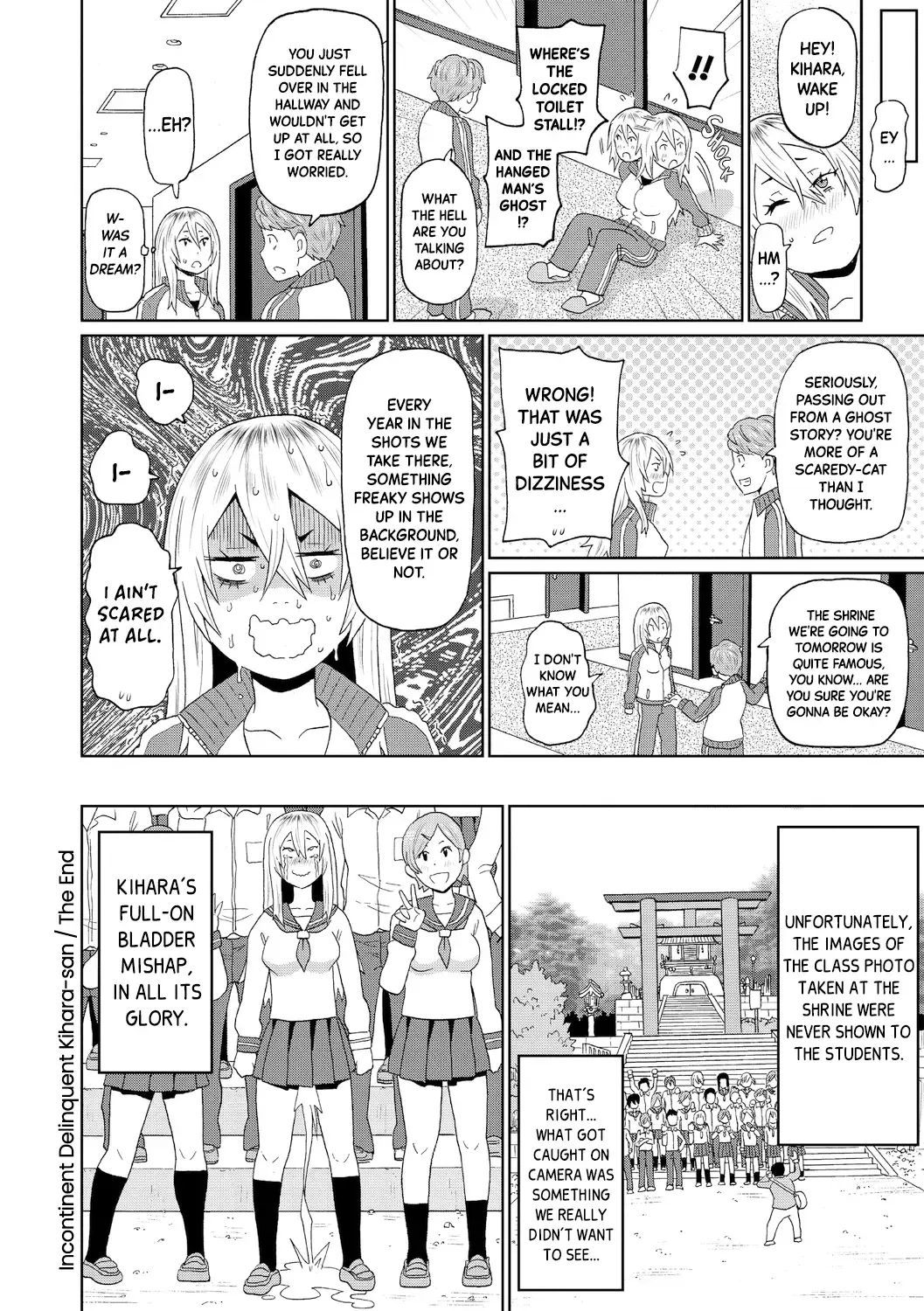 [John K. Pe-ta] Omorashi Yanki Kihara-san | Incontinent Delinquent Kihara-san (decensored) Fhentai - Page 24