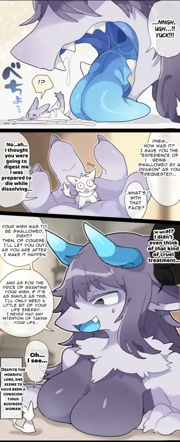 [Ima Att] Giant Dragonewt Woman VORE Fhentai - Page 7