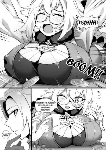 [Kazan No You] Albedo & Sucrose's Isekai Observation Research Report Fhentai - Page 4