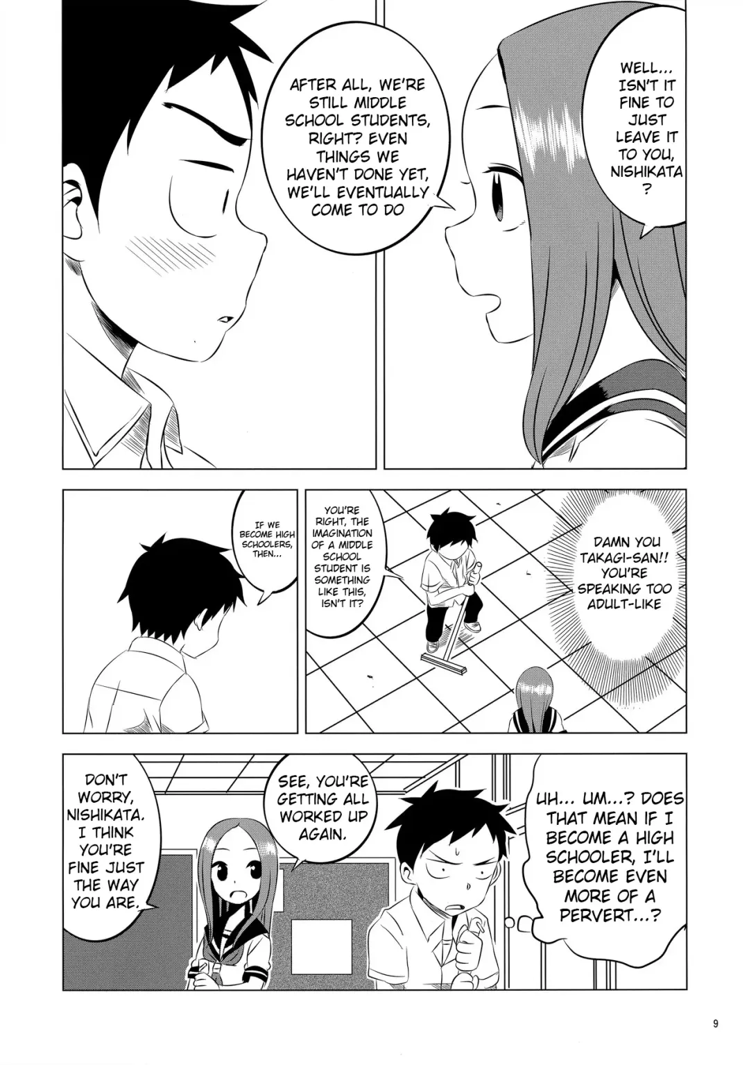 [Yuumazume] Kyou mo Nishikata-kun wa Takagi-san ni Misukasareteru 2 Fhentai - Page 8