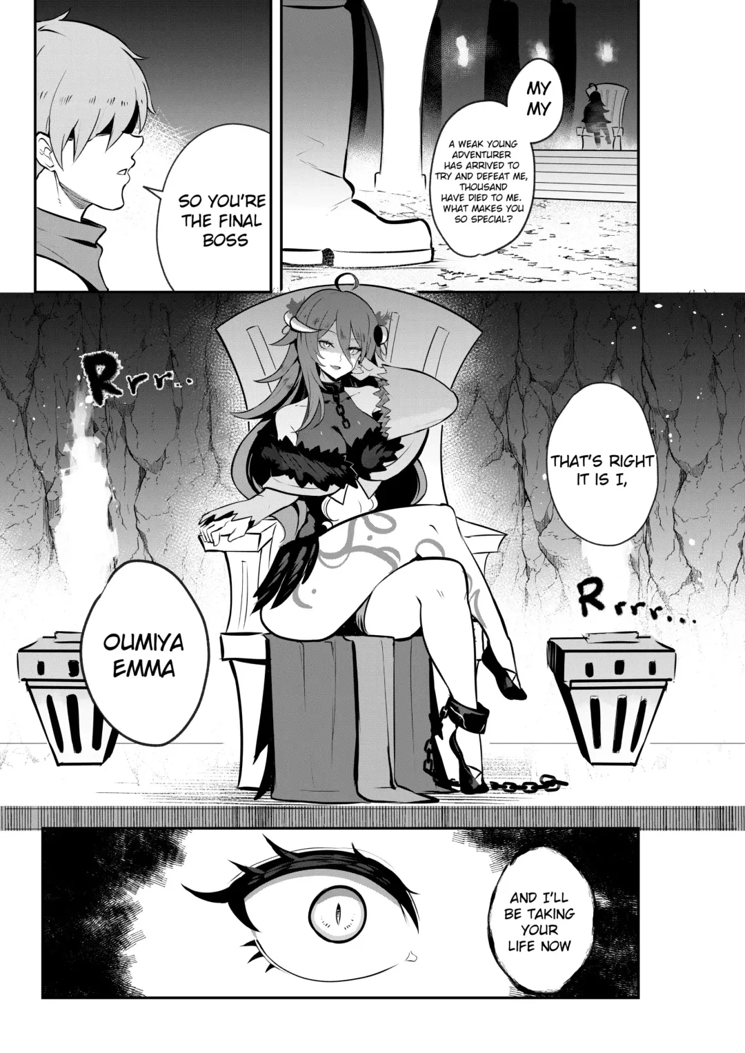 [Onigensou] The Final Dungeon Boss Can't Be This Easy To Defeat?! (decensored) Fhentai - Page 3