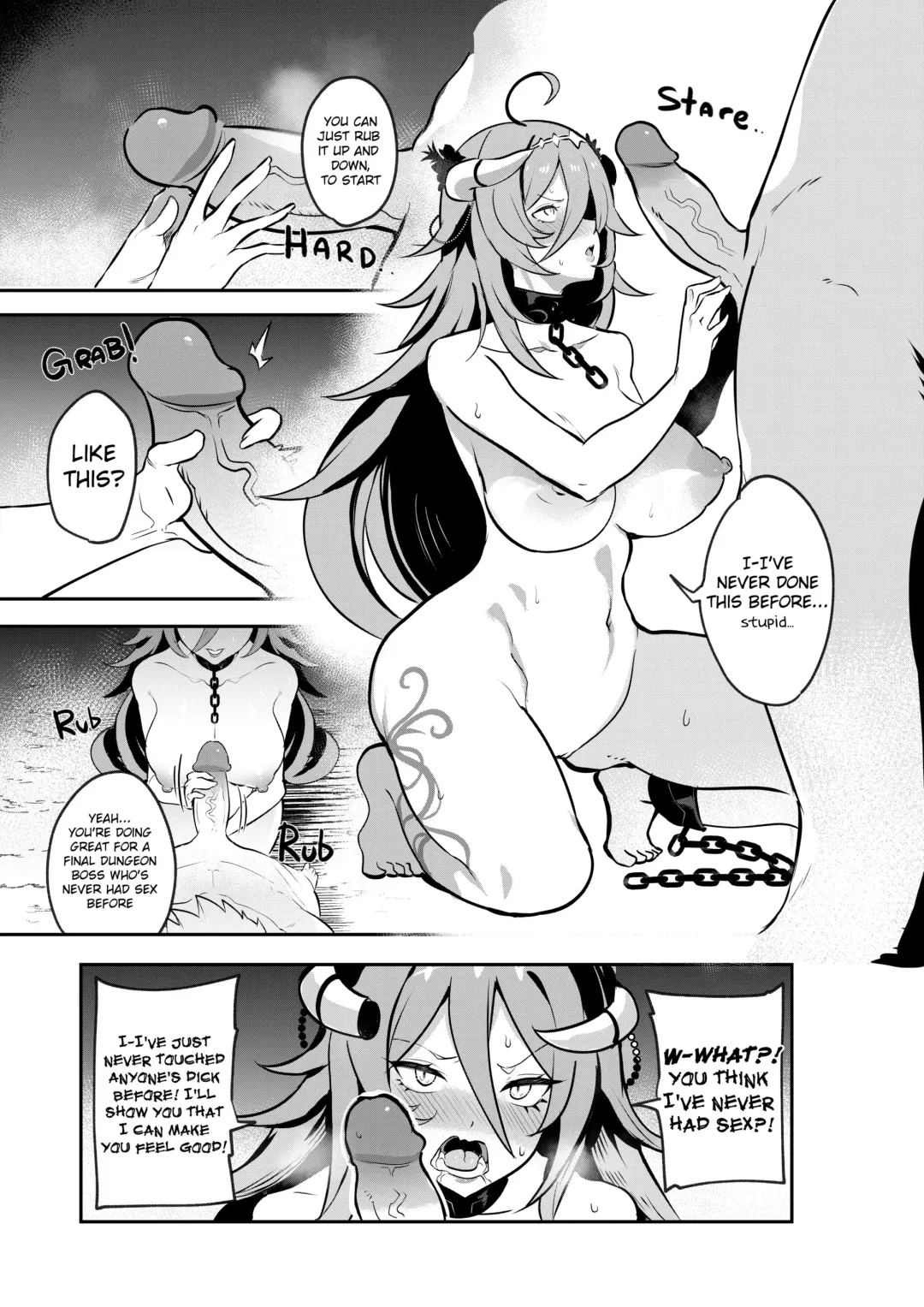 [Onigensou] The Final Dungeon Boss Can't Be This Easy To Defeat?! (decensored) Fhentai - Page 9