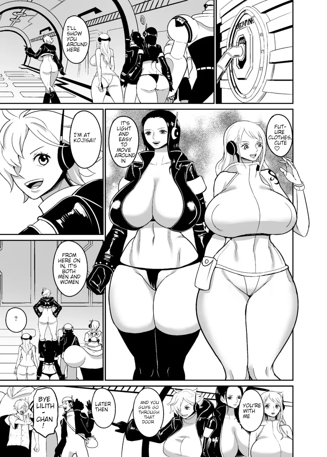[Hamiltan] Onna Kaizoku Kyousei Zecchou Kikaikan | Female Pirate Rape Machine Fhentai - Page 2