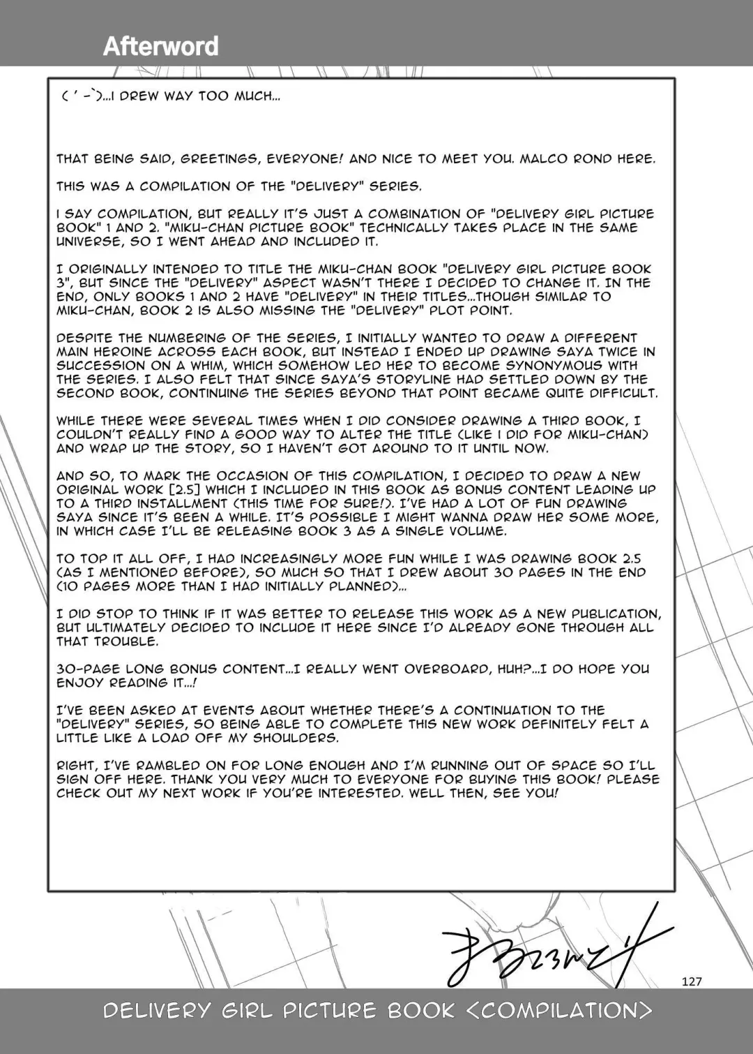 [Malcorond] Delivery na Syoujo no Ehon <Soushuuhen> | Delivery Girl Picture Book <Compilation> Fhentai - Page 127