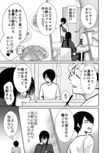 [Taguchi Monyata] Mesu ochi shea hausu rinkun-hen 〜 mangakashibou no in kya 2-ri ga charaotoko ni oishiku tabe rareru made 〜 Fhentai.net - Page 36