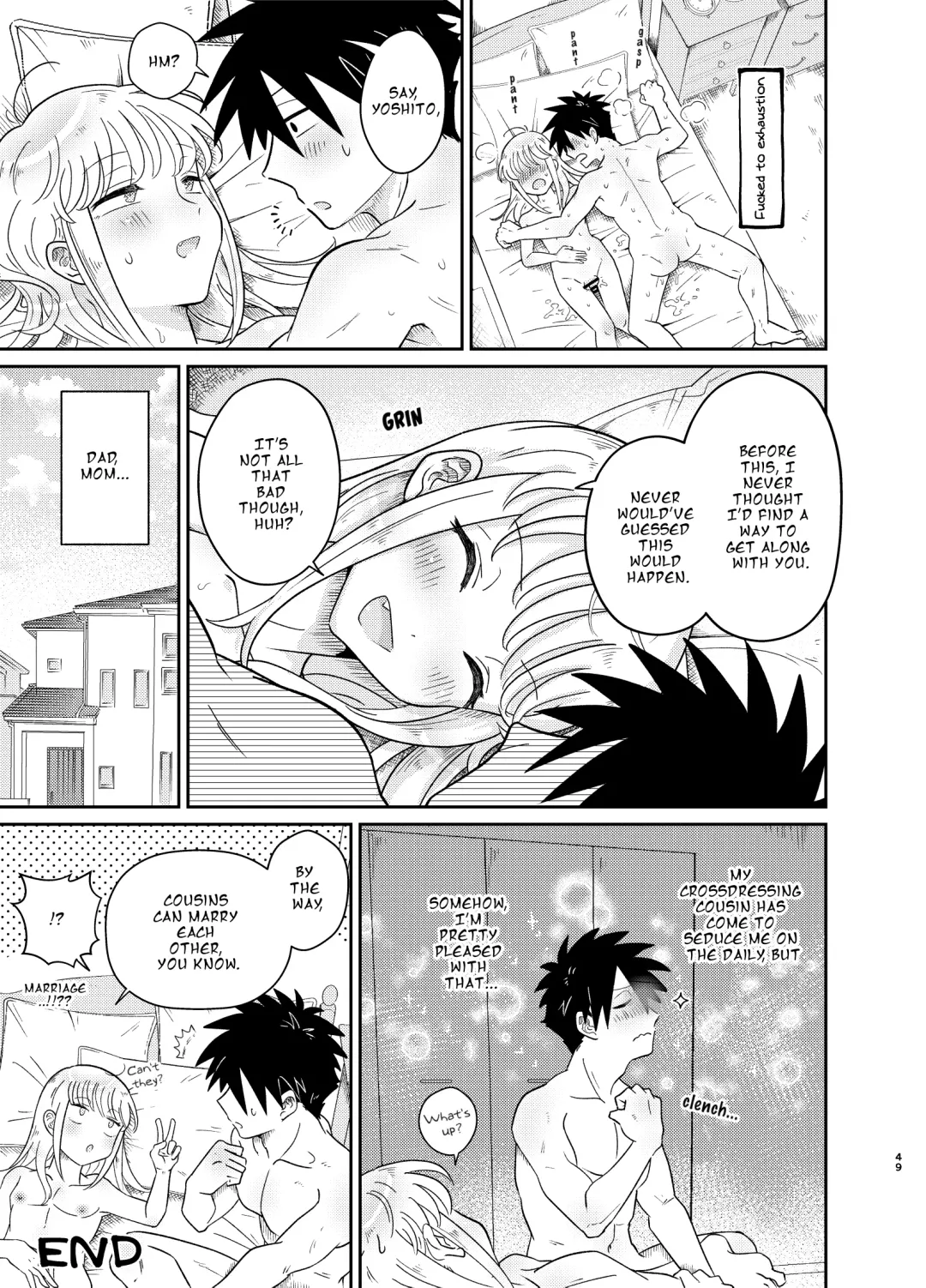 [Lung] Mechakucha Kawaikute Ecchi na Itoko wa Suki desu ka? | Don't You Like Your Absurdly Cute and Erotic Cousin? Fhentai - Page 49