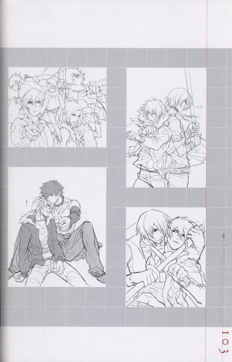 Togainu no chi -  Official Visual Fan Book Fhentai - Page 104