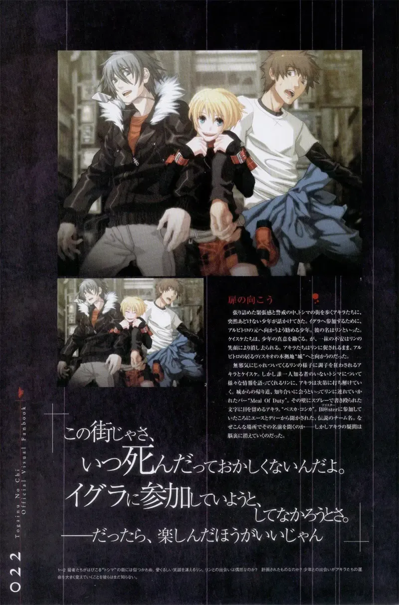 Togainu no chi -  Official Visual Fan Book Fhentai - Page 23