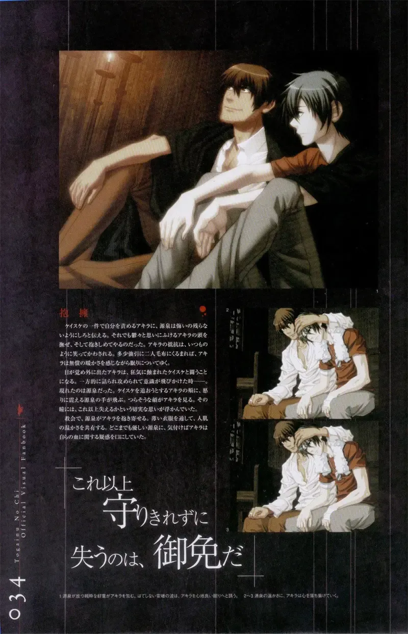 Togainu no chi -  Official Visual Fan Book Fhentai - Page 35