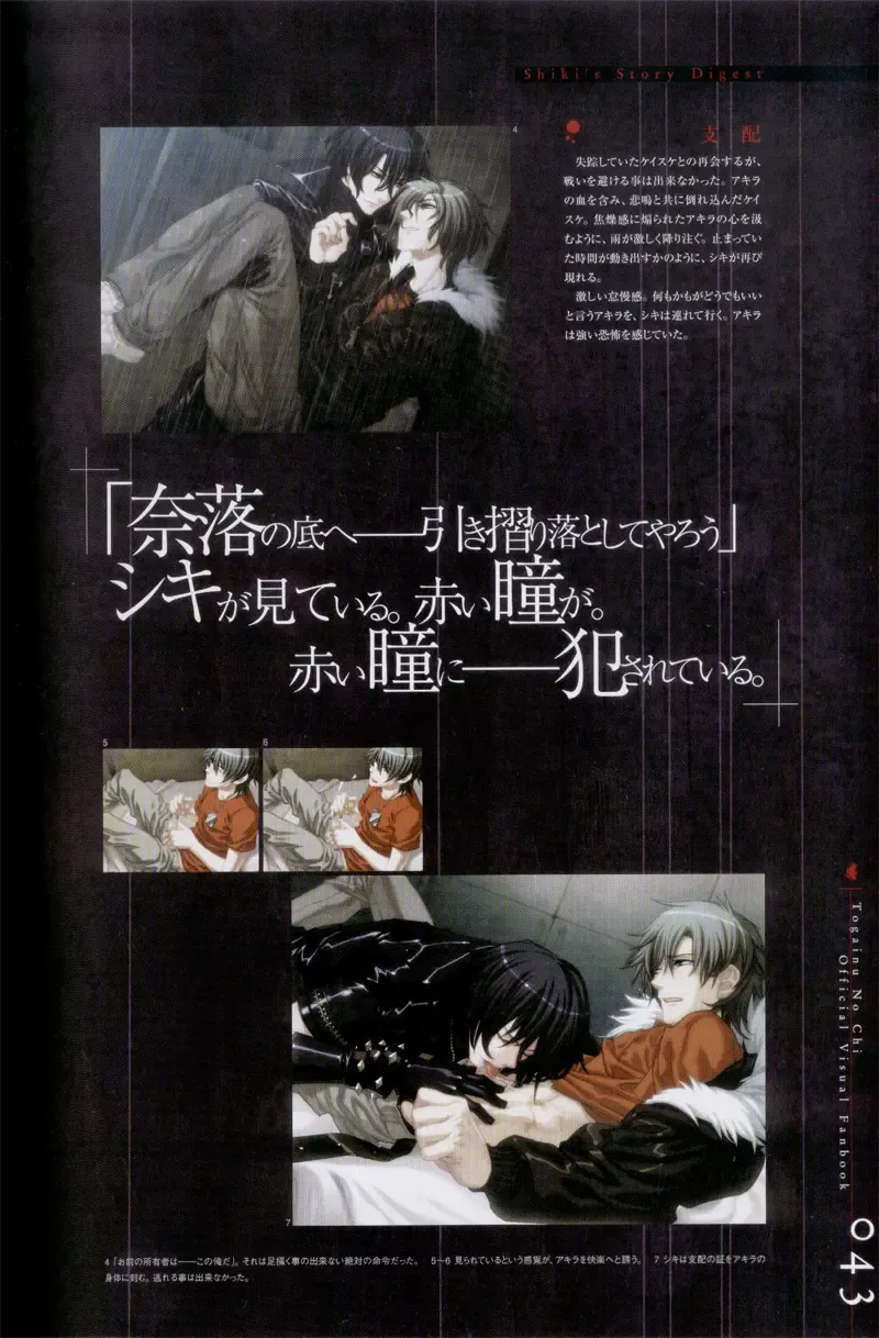 Togainu no chi -  Official Visual Fan Book Fhentai - Page 44