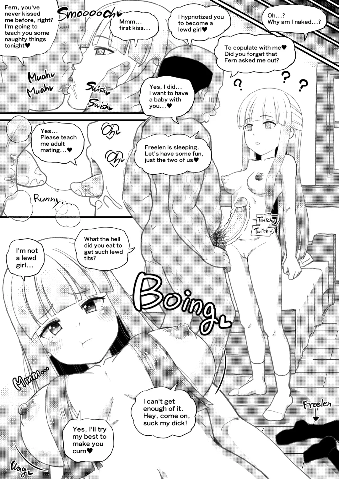 [Takku] Frieren-sama Hen na Kusuri o Kau no wa Oyame Kudasai | Freelen,please don't buy strange drugs. (decensored) Fhentai.net - Page 3