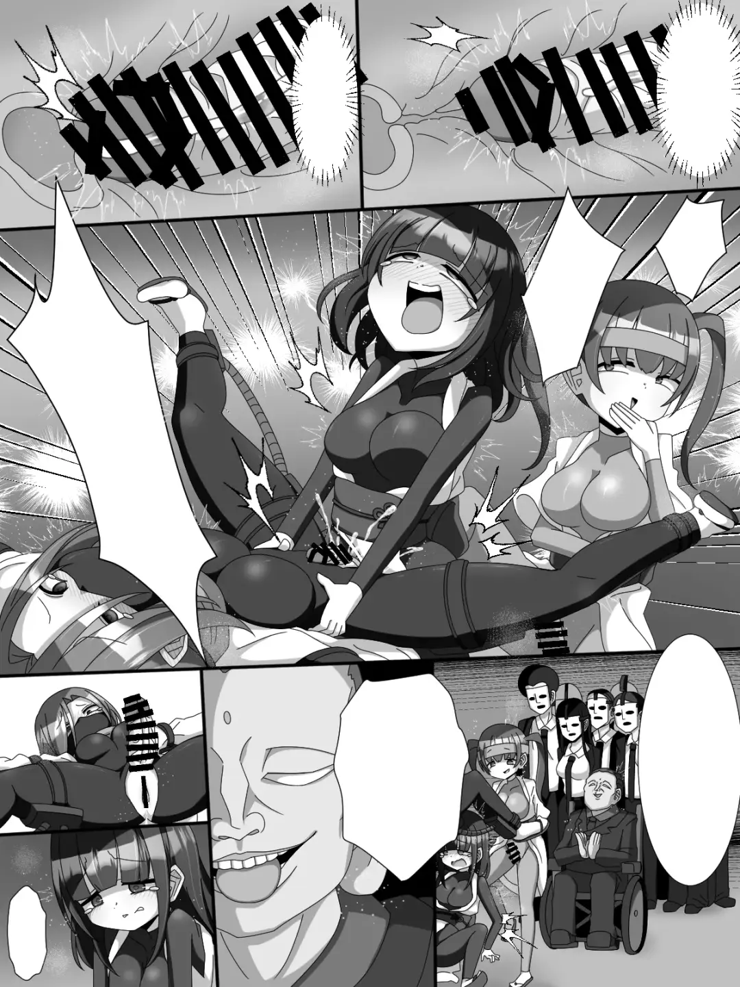 [Kitagami Koubou] Fujimi Taika no On'na Ninja FutaNin Tsubaki Fhentai - Page 45