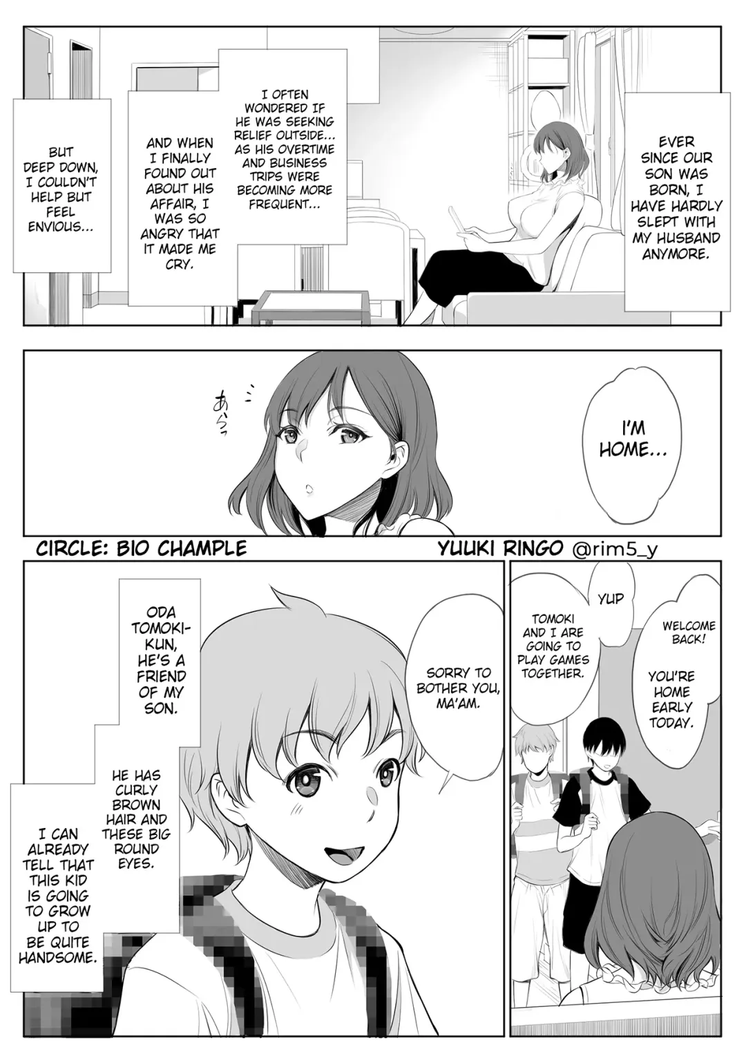 [Yuuki Ringo] Haha wa Ore no Shinyuu ni Netorarete Iru | My Mother Is Being Cuckolded By My Best Friend Fhentai - Page 4
