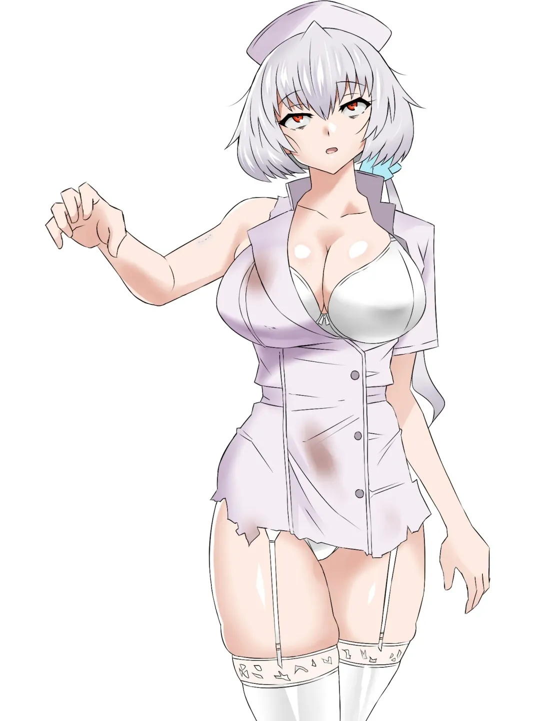 [Daigaijin - Kagemusya] Zombie Harem Life ~Koutai Mochi no Ore to Bakunyuu Zombie~ 4 | Zombie Harem Life ~My Immunity and the Big-Titted Zombie~ 4 Fhentai - Page 46