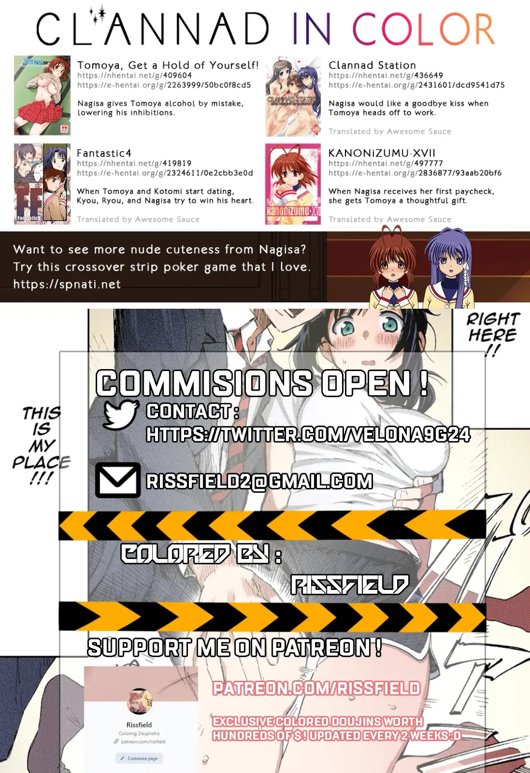 [Ugeppa] Maki Clannad (decensored) Fhentai - Page 28