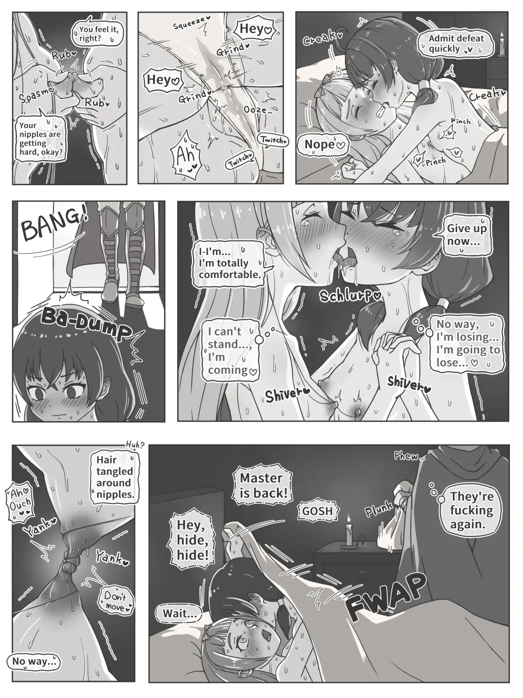 Onna Shinkan to Onna Mahoutsukai no Tatakai  #1 | Fight Between Priestess & Witch #1 Fhentai - Page 8