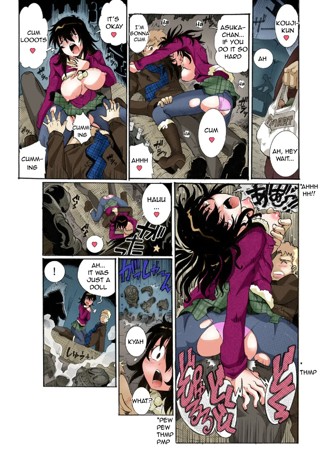 [Tom Tamio] Chitchai kanojo ~ ○senchi no ana o kitsukitsu kōsokupisuton!~ [Full color] (1) [English] + Omake Fhentai - Page 9