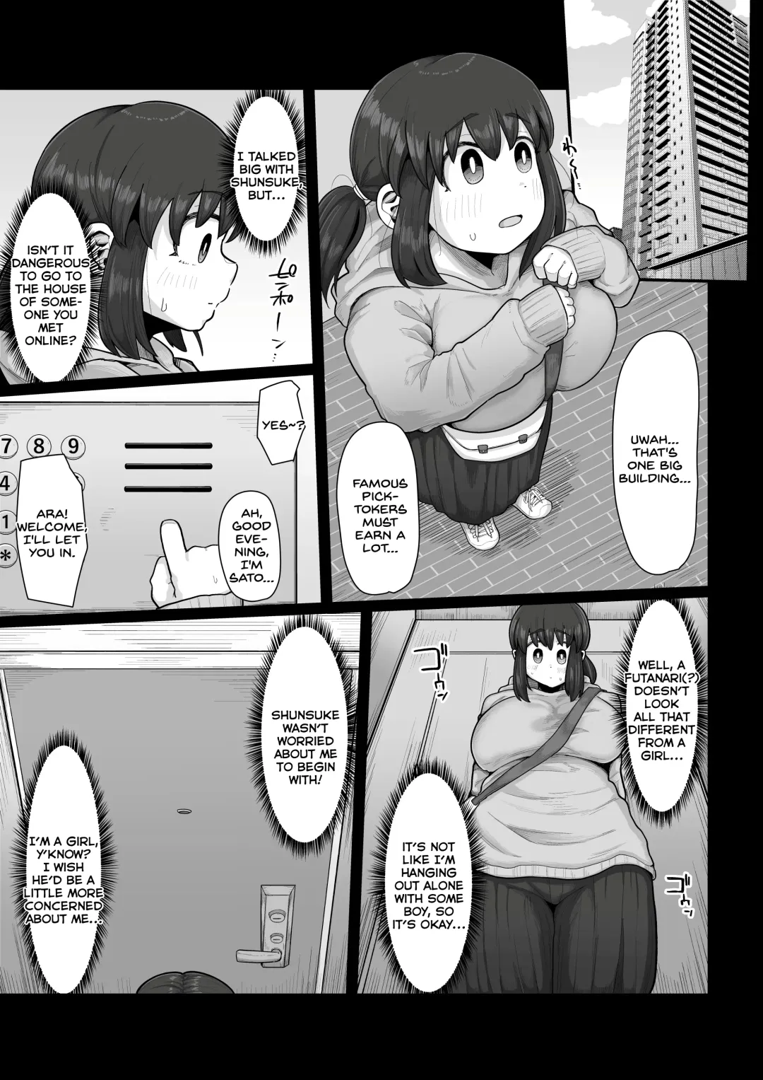 [Shrimp Cake] Tsukiau nara Tayorinai Yowao yori Anshinkan no Aru Kyokon no Futanari da yo ne Fhentai.net - Page 9