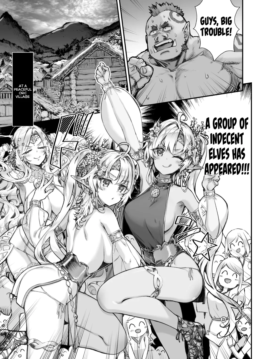 [Hakui Ami] Tobidase! Midara na Elf no Utage Fhentai.net - Page 2