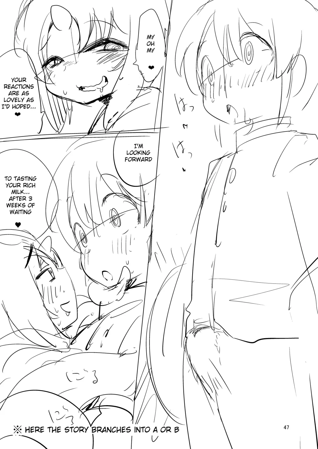 [Suzunomoku] Suzupony (Suzunomoku)] Shokushu Uri no Hoodie 2 -Zenpen- | Hoodie of the Tentacle Tribe 2 -Part 1- Fhentai - Page 46