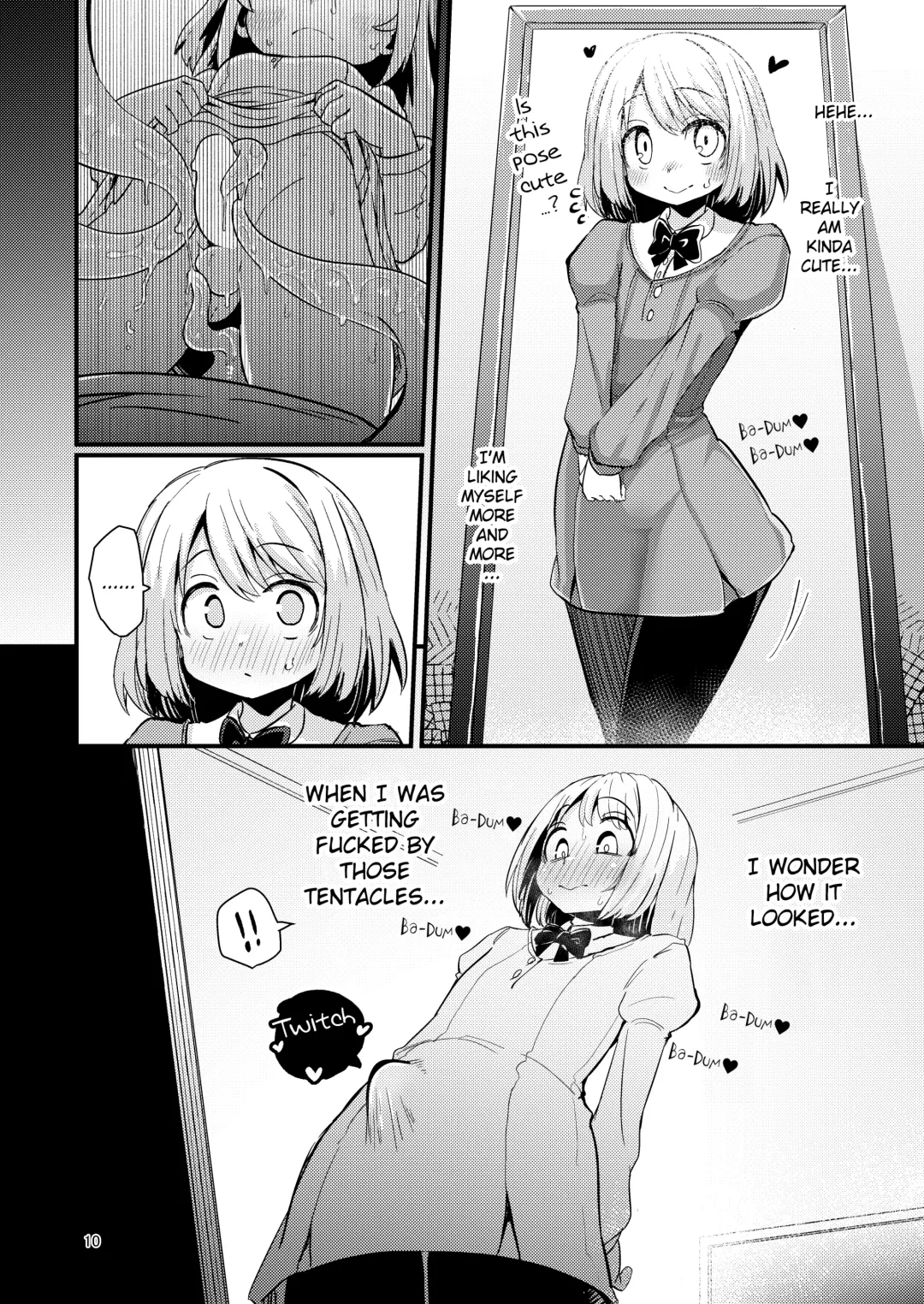 [Suzunomoku] Suzupony (Suzunomoku)] Shokushu Uri no Hoodie 2 -Zenpen- | Hoodie of the Tentacle Tribe 2 -Part 1- Fhentai - Page 9