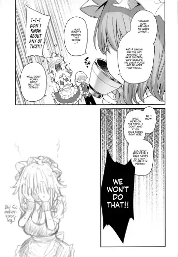 [Michiking] ANMITSU TOUHOU THE AFTER Vol. 3 Shasei Kanri shite Kudasai Sakuya-san! + | ANMITSU TOUHOU THE AFTER Vol. 3 Please Manage my Ejaculations, Sakuya-san! + (decensored) Fhentai - Page 23