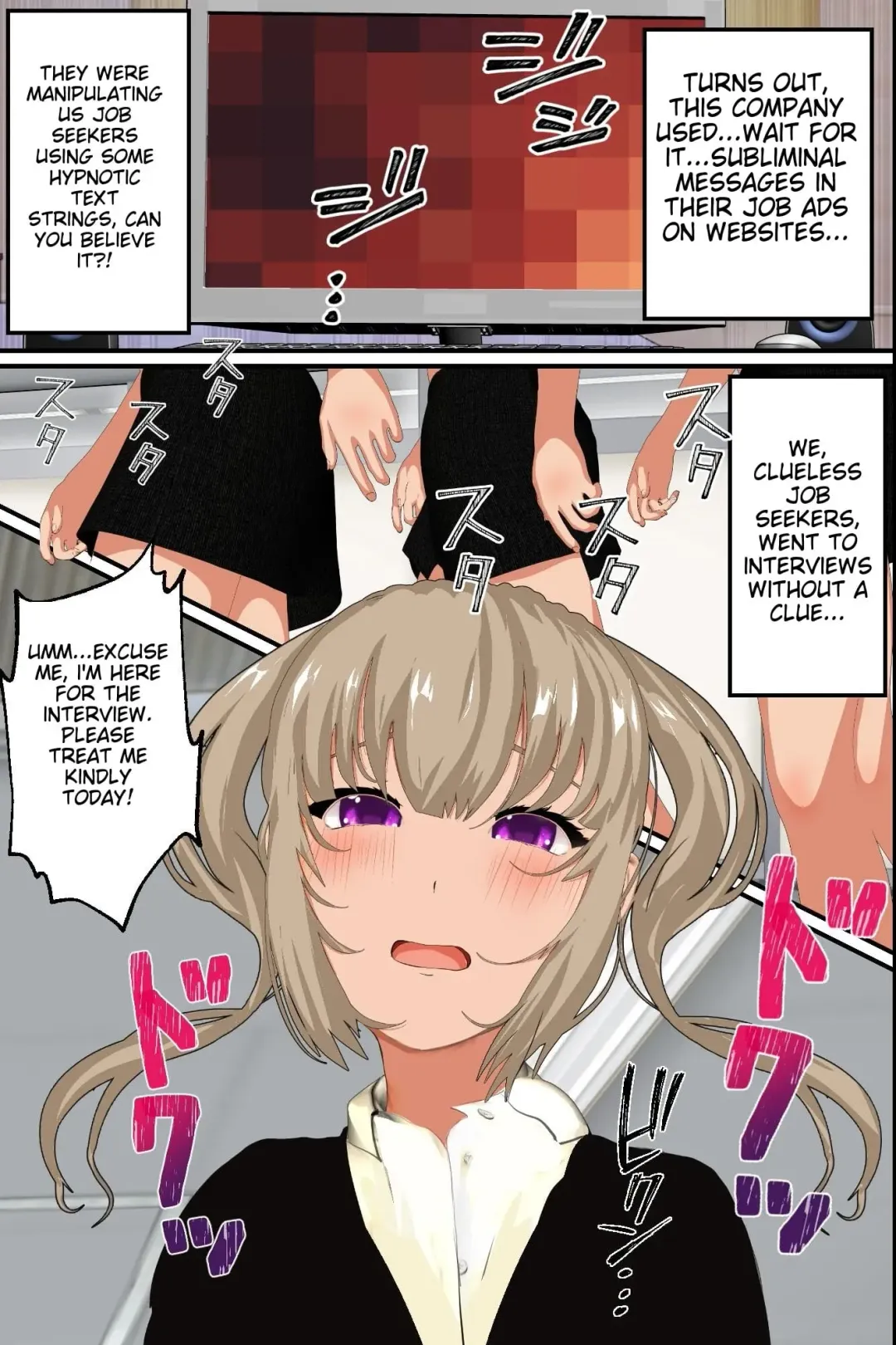 JD o Zenin Sennou shite Sekuhara Mensetsu shite mita. Majime na Shuukatsu Joshi-tachi ga Shachiku ni hamerareru Fhentai - Page 4