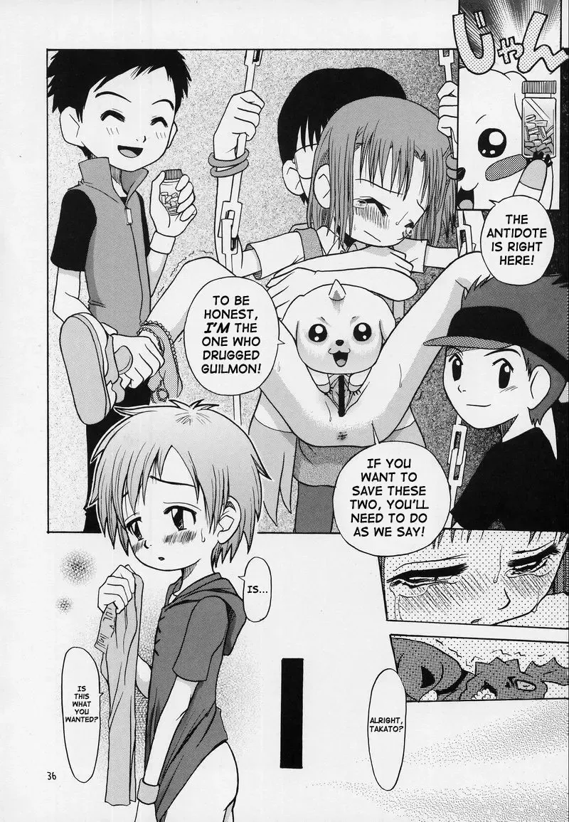 [Kyouichirou - Shamon] Takato Ijiri Fhentai - Page 36