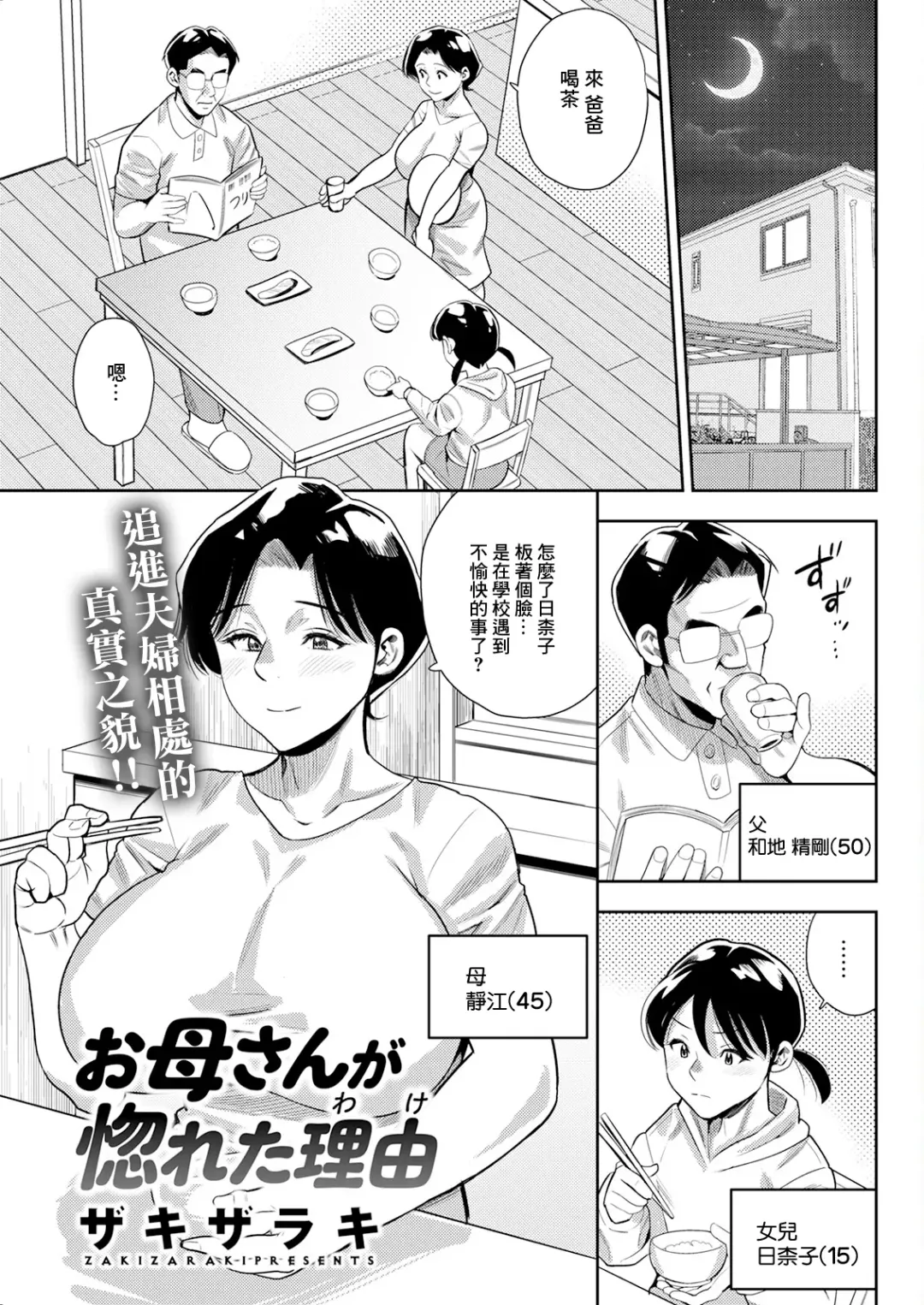 [Zaki Zaraki] Okaa-san ga Horeta Wake Fhentai - Page 1