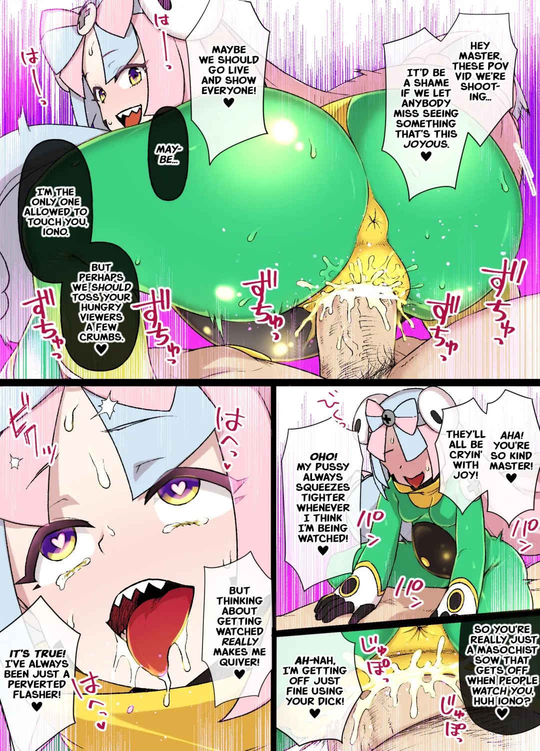 [Kusayarou] Slave Ball Sennou ~Nanjamo & Harabarie Hen~ | Slave Ball Brainwashing: Iono and Bellibolt Fhentai - Page 24